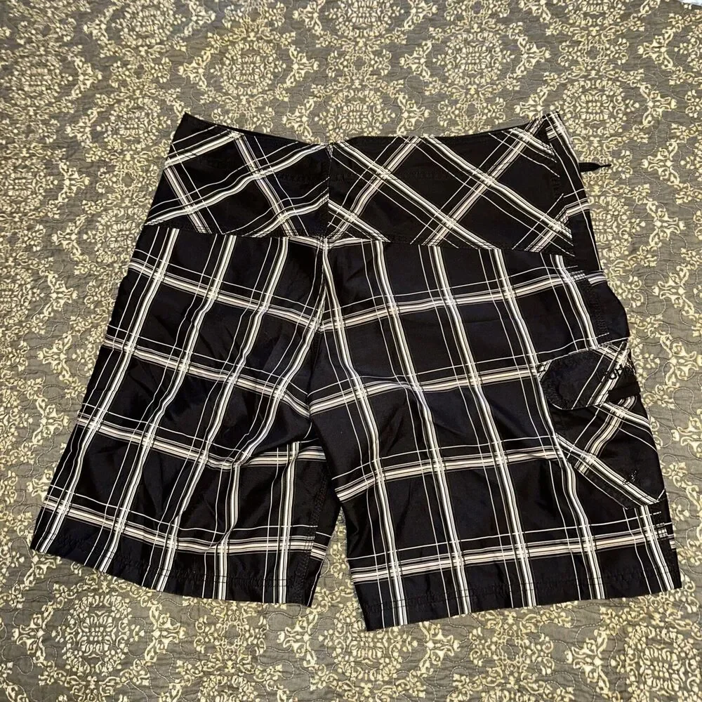 Hurley Shorts Mens 36 Swim Trunks Pre Owned Board shorts Draw String